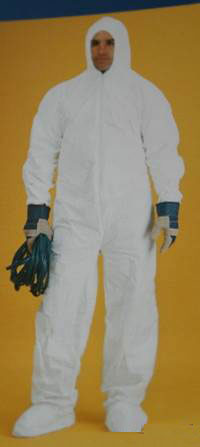 Microporous Polyolefin Fabric Coverall