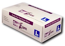 Vinyl, Powder Free Exam Gloves