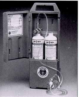 Oxygen Emergency Units, Portable, Units With 30 Mi