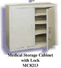 Medical Storage Cabinet With Lock